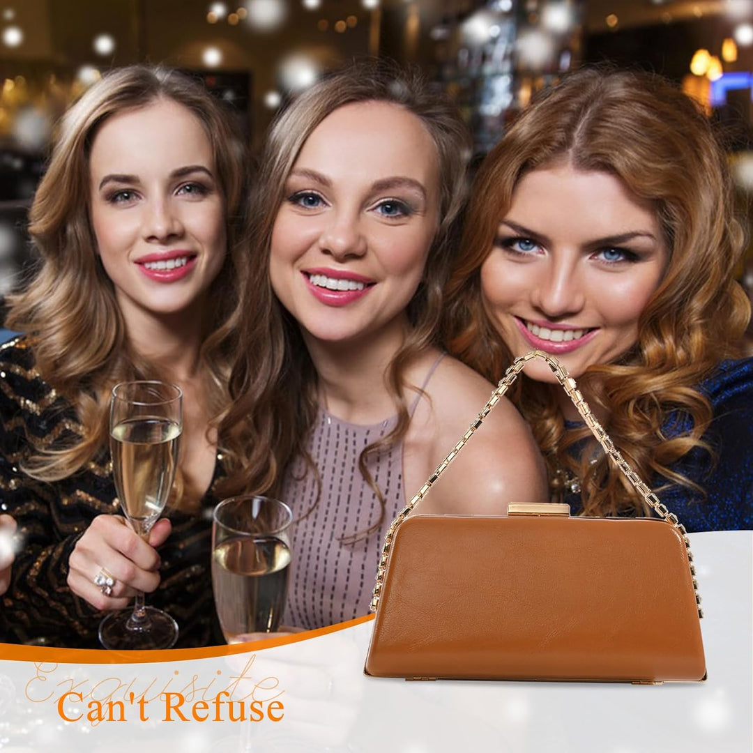 CORIOS Strass Abendtasche für Damen Brauttasche Shiny Diamant Clutch Tasche Klein Tasche Elegante Ke