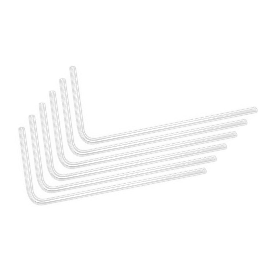 EK Water Blocks EK-Loop Hartrohr 12/10 mm Acryl, gebogen 90 Grad - 80 cm, 6 Stück