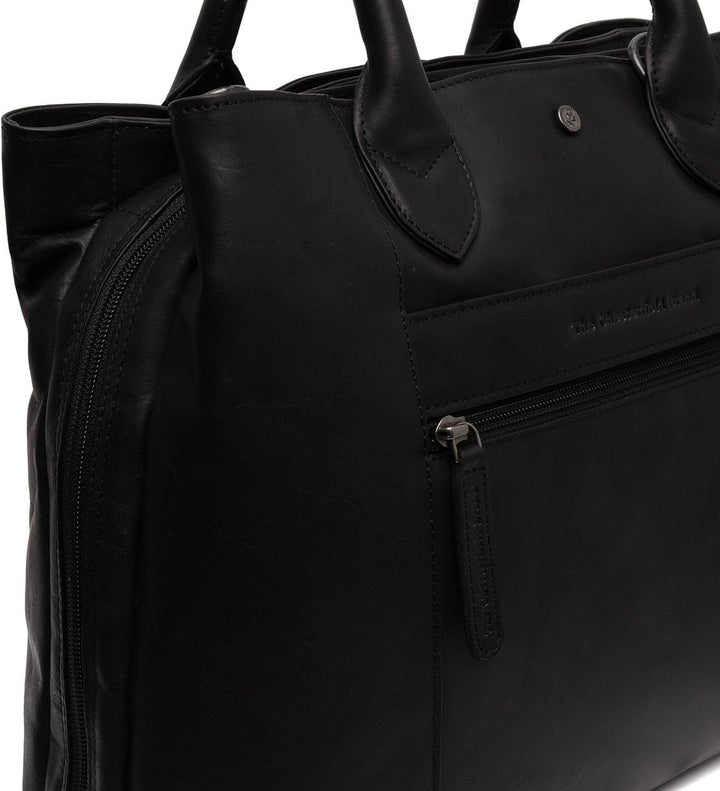 The Chesterfield Brand Passau - Henkeltasche 37 cm Schwarz Einheitsgrösse, Schwarz Einheitsgrösse