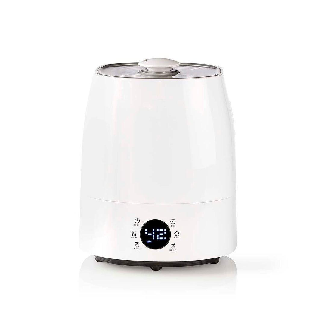 Luftbefeuchter | 110 W | Mit kühlem und warmem Nebel | 5.5 l | Hygrometer | Timer | geeignet für Pla