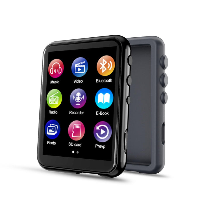 64 GB MP3-Player mit Bluetooth 5.3, 2,4-Zoll-Touchscreen, FM-Radio, Sprachaufzeichnung, Hi-Fi-Sound,