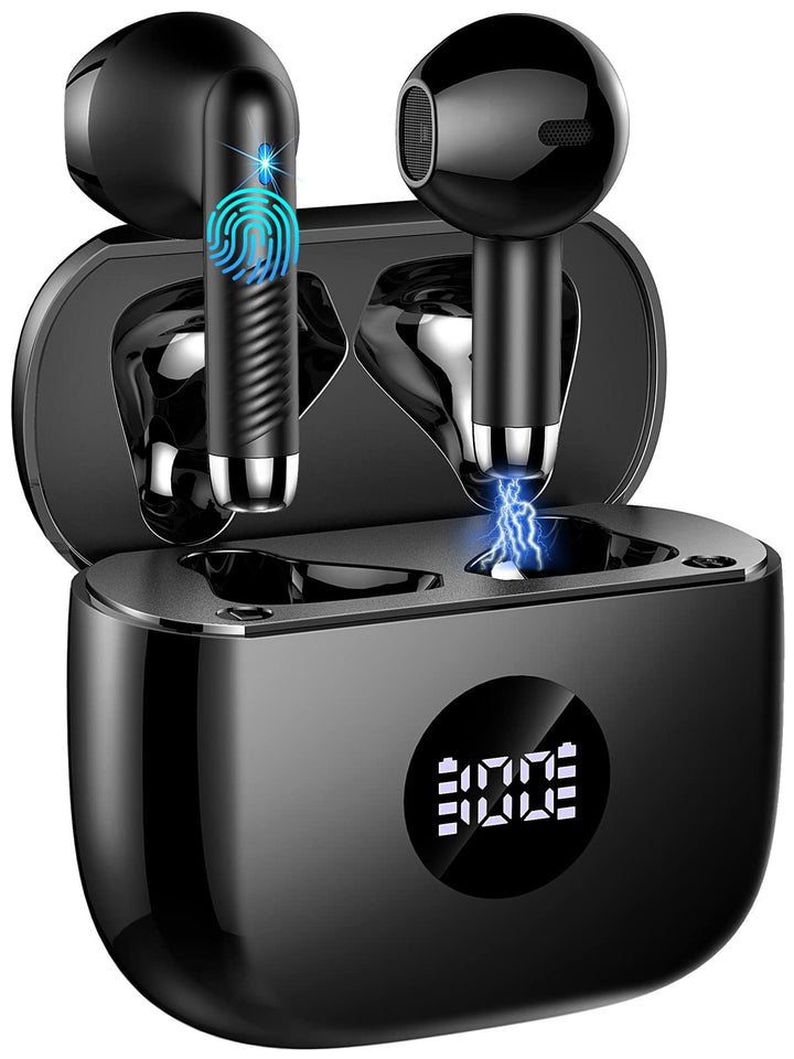 Jxrev 2026 Kopfhörer Kabellos Bluetooth 5.4, Bluetooth Kopfhörer HiFi Stereo, 40 Std Spielzeit in Ea