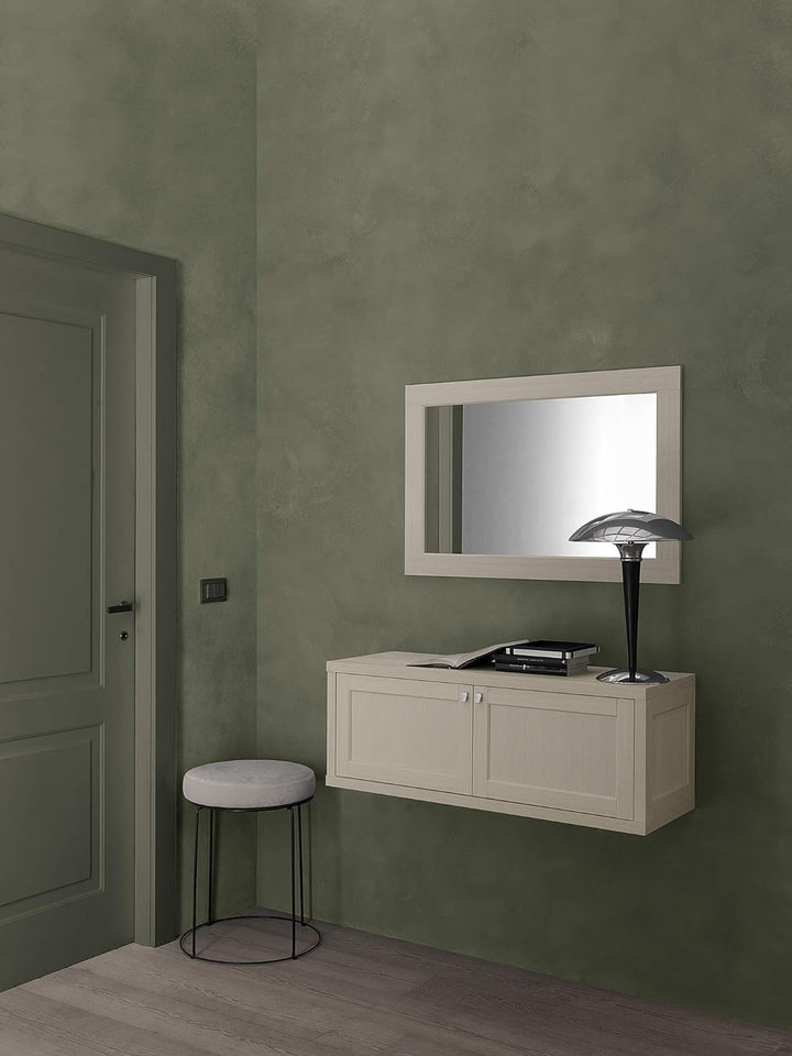 ARHome Wandspiegel, 120 x 60 cm, Taubengrau, Spiegel, Made in Italy Taupe 120 x 60, Taupe 120 x 60