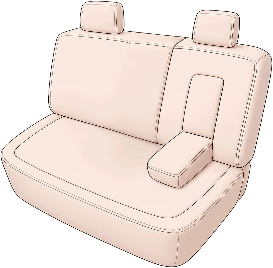 Walser Transporter Sitzbezüge Auto für Citroen Jumper II/Peugeot Boxer/FIAT Ducato, Doppelbank vorne