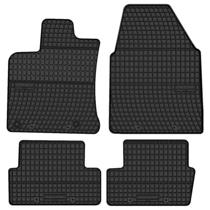 AGCPdirect 1525 Gummi Matten Fussmatten Set für Nissan Qashqai J10 2006-2013