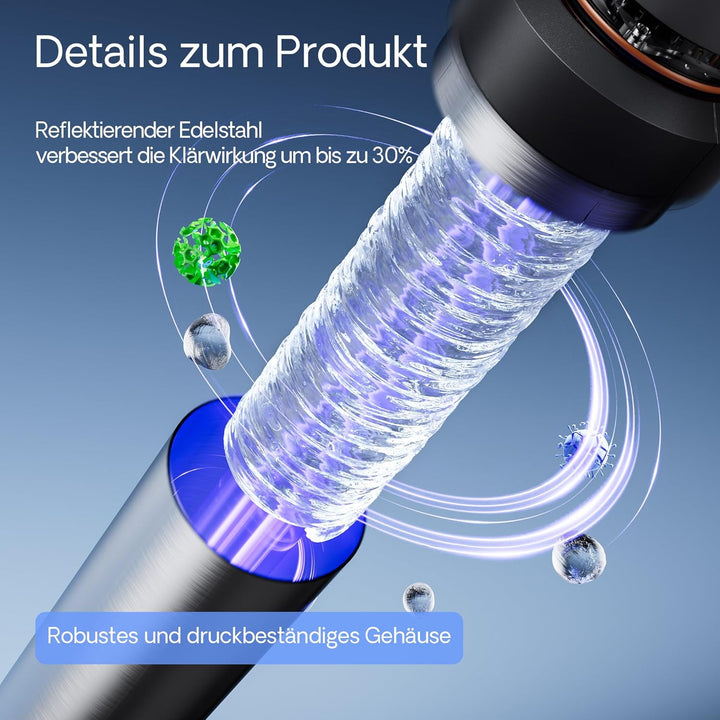 SunSun CUV-655 Teichklärer Wasserklärer Lichtfilter 55W
