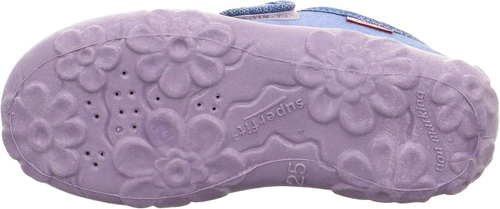 Superfit Mädchen Bonny Hausschuhe 34 EU Blau 8050, 34 EU Blau 8050