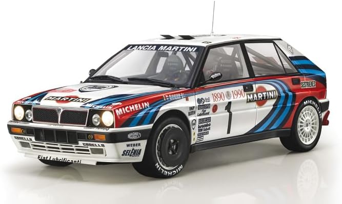 Italeri 4709 1:12 Lancia Delta HF Integrale 16V-Modellbau, Bausatz, Standmodellbau, Basteln, Hobby,