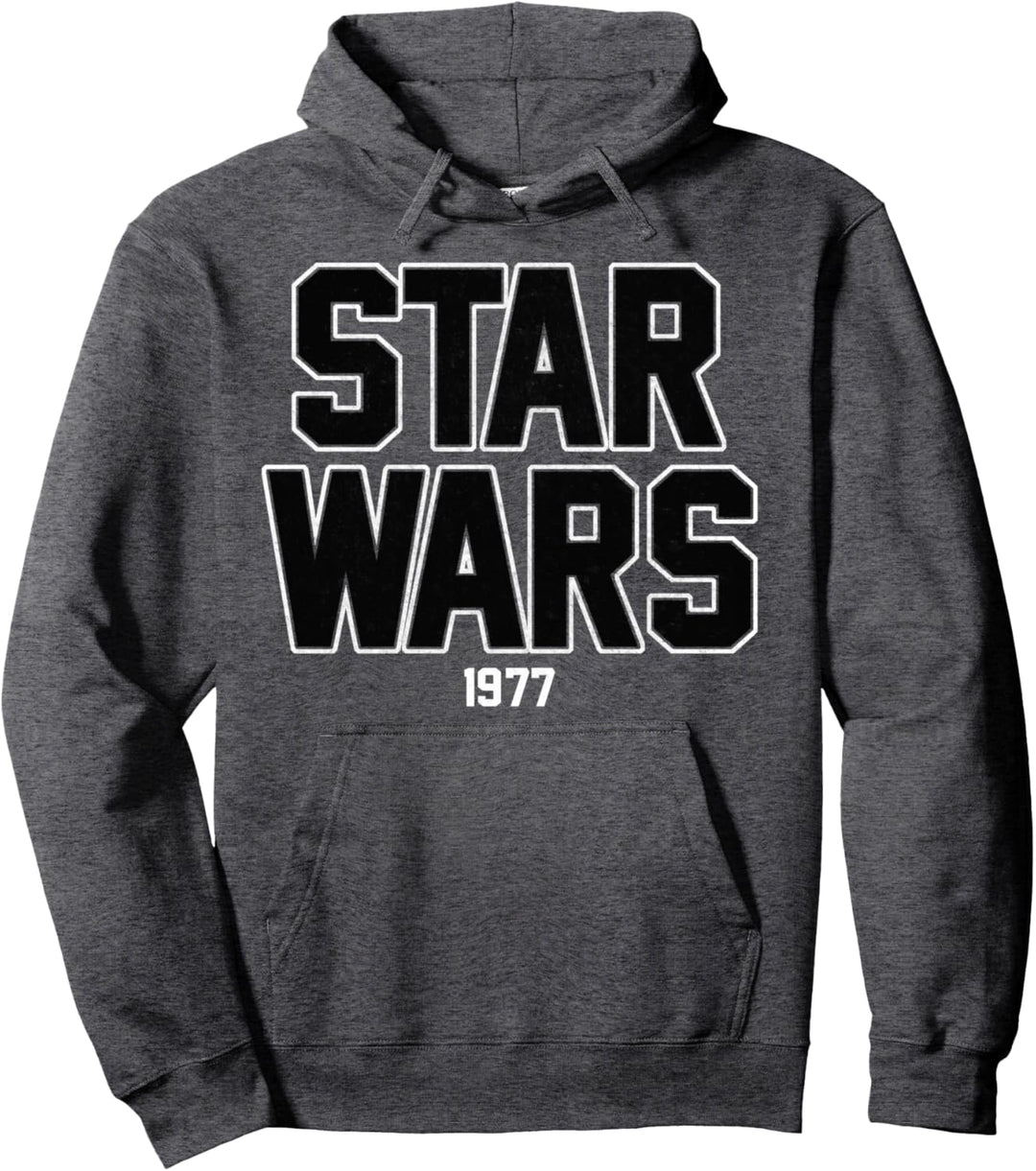 Star Wars '77 Bold Text Logo Pullover Hoodie