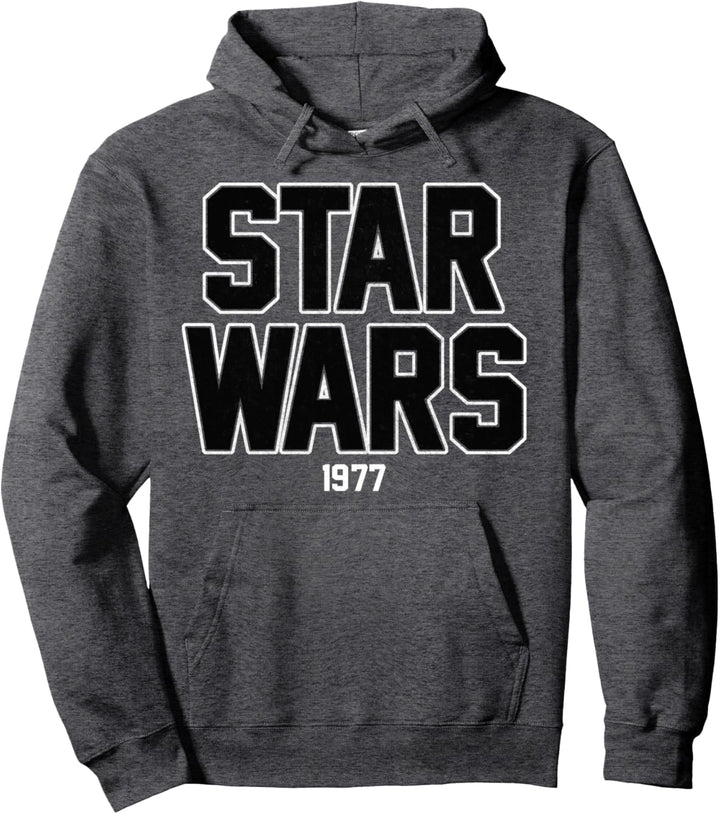 Star Wars '77 Bold Text Logo Pullover Hoodie