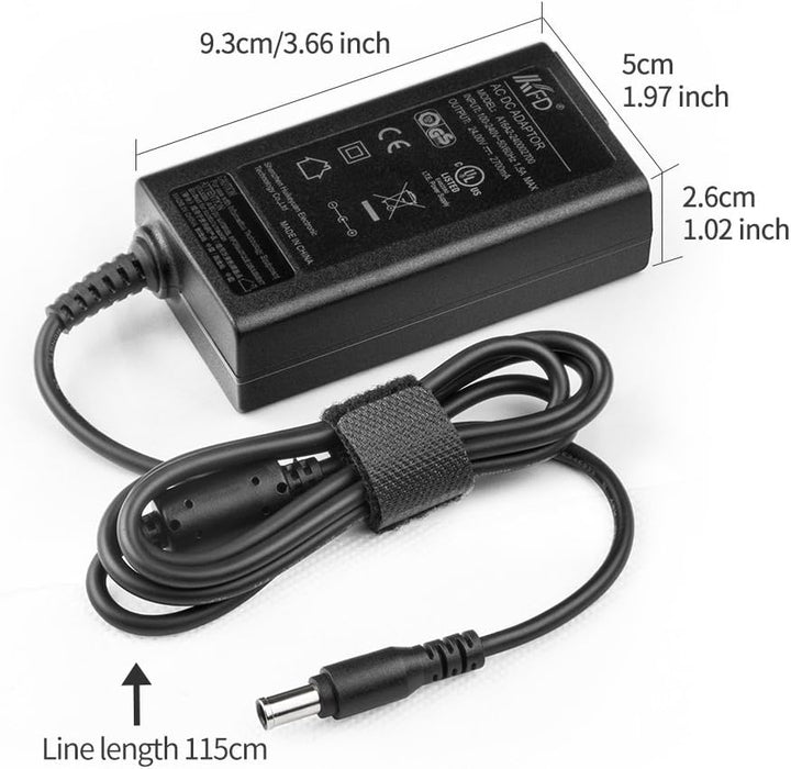 KFD Netzteil 24V Ladegerät Ladekabel für Epson Workforce WF-100 WF110 DS-410 Scanner Perfection V500