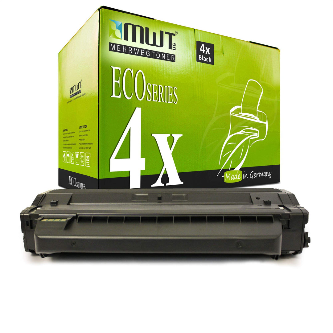 4X MWT Toner kompatibel für Samsung SCX 4600 4623 FW F FN ersetzt MLT-D1052L Schwarz MLT-D1052L/ELS