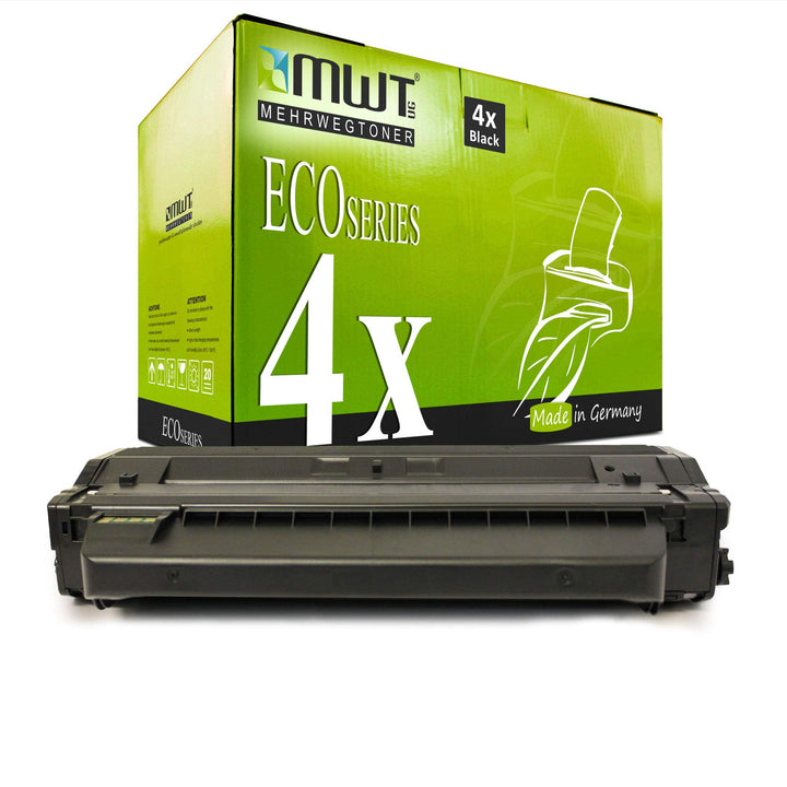4X MWT Toner kompatibel für Samsung SCX 4600 4623 FW F FN ersetzt MLT-D1052L Schwarz MLT-D1052L/ELS