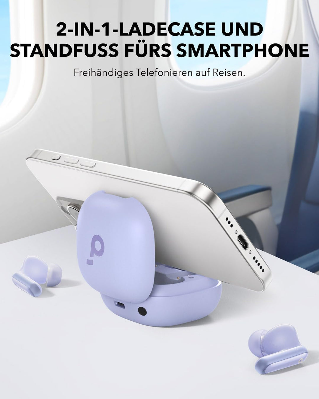 soundcore P40i by Anker, Wireless Earbuds mit Noise Cancelling, Adaptive Geräuschunterdrückung, Bass