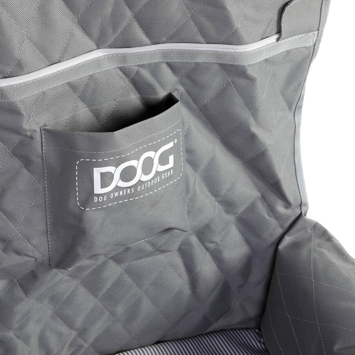 DOOG Deluxe Autositz & Reisebett für Haustiere – Sicher, bequem, schmutz- und tierhaarabweisendes 60