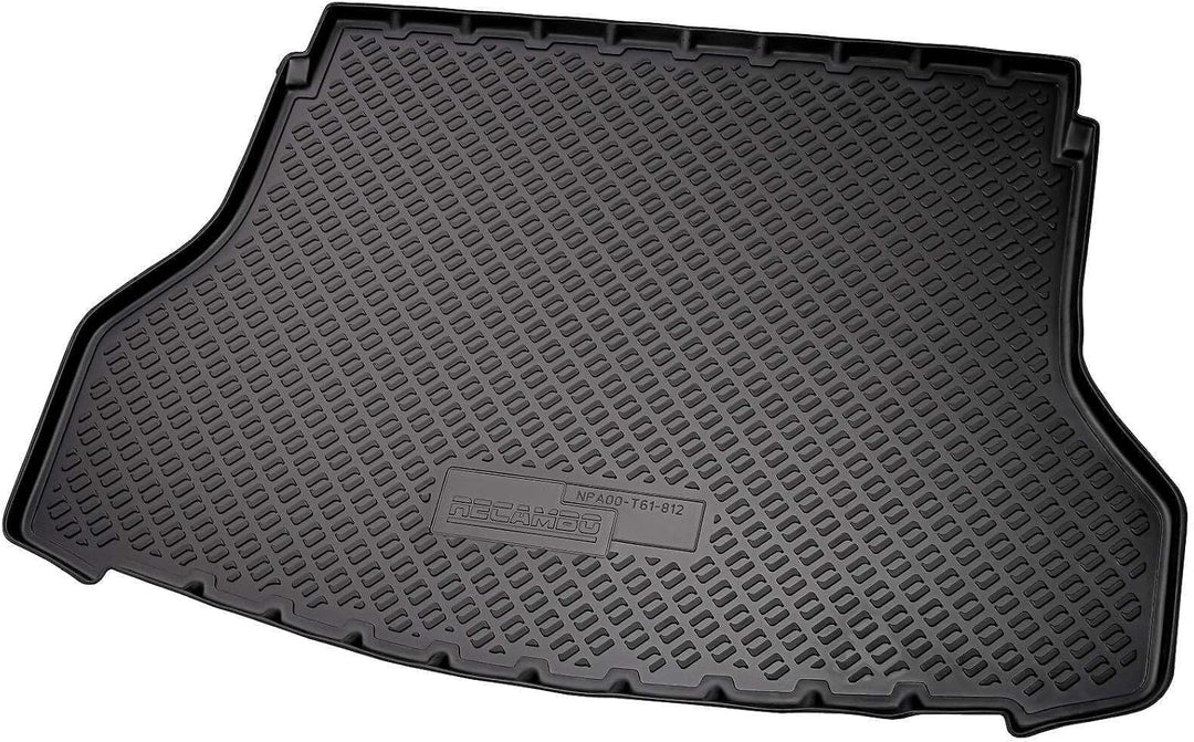 RECAMBO Gummimatten &amp; Kofferraumwanne Set passend für Nissan X-Trail, T32, hoher Ladeboden | ab 2014