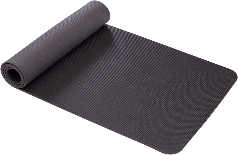 AIREX Pilatesmatte Yogamatte Pilates Gymnastik Fitness Matte 190 cm anthrazit