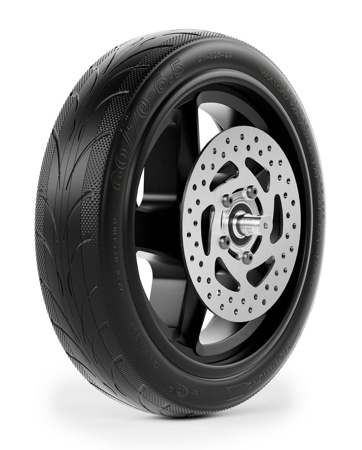 60/70-6,5 Vorderachssatz kompatibel mit Segway Ninebot F2 / F2Plus / F2 Pro, volle 10-Zoll-Vorderräd
