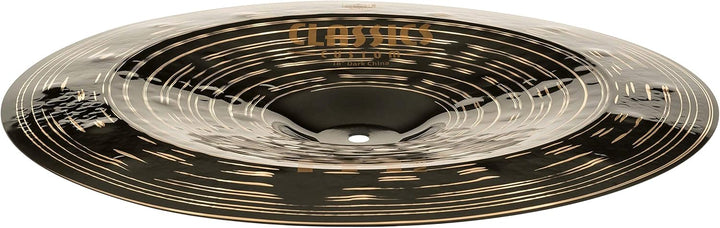 Meinl Cymbals Classics Custom Dark China 18 Zoll (Video) Schlagzeug Becken (45,72cm) B12 Bronze, Dun