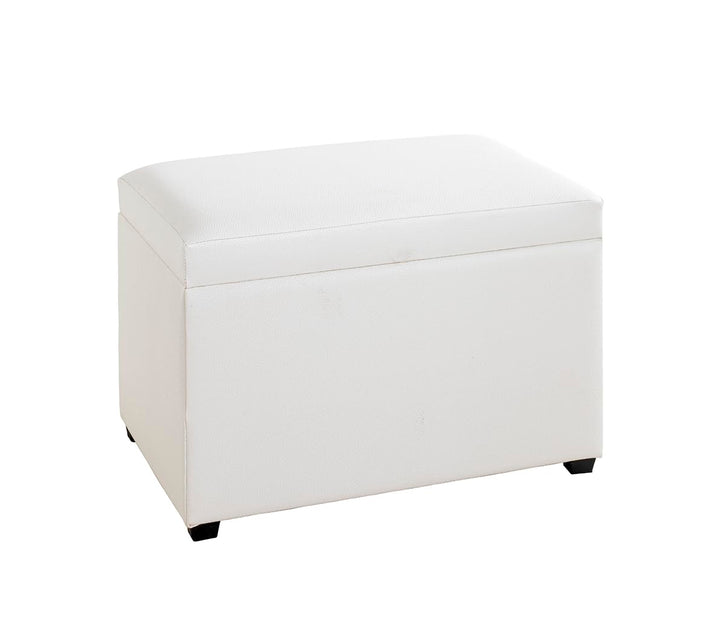 HAKU Möbel Sitztruhe, MDF, weiss, T 39 x B 58 x H 42 cm, Weiss