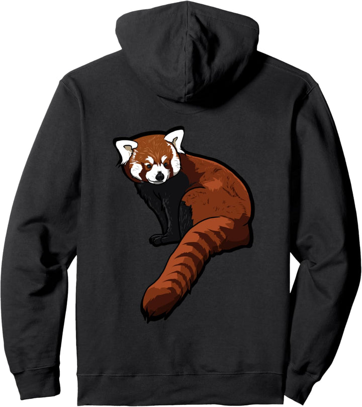 Roter Panda Geschenk Pullover Hoodie