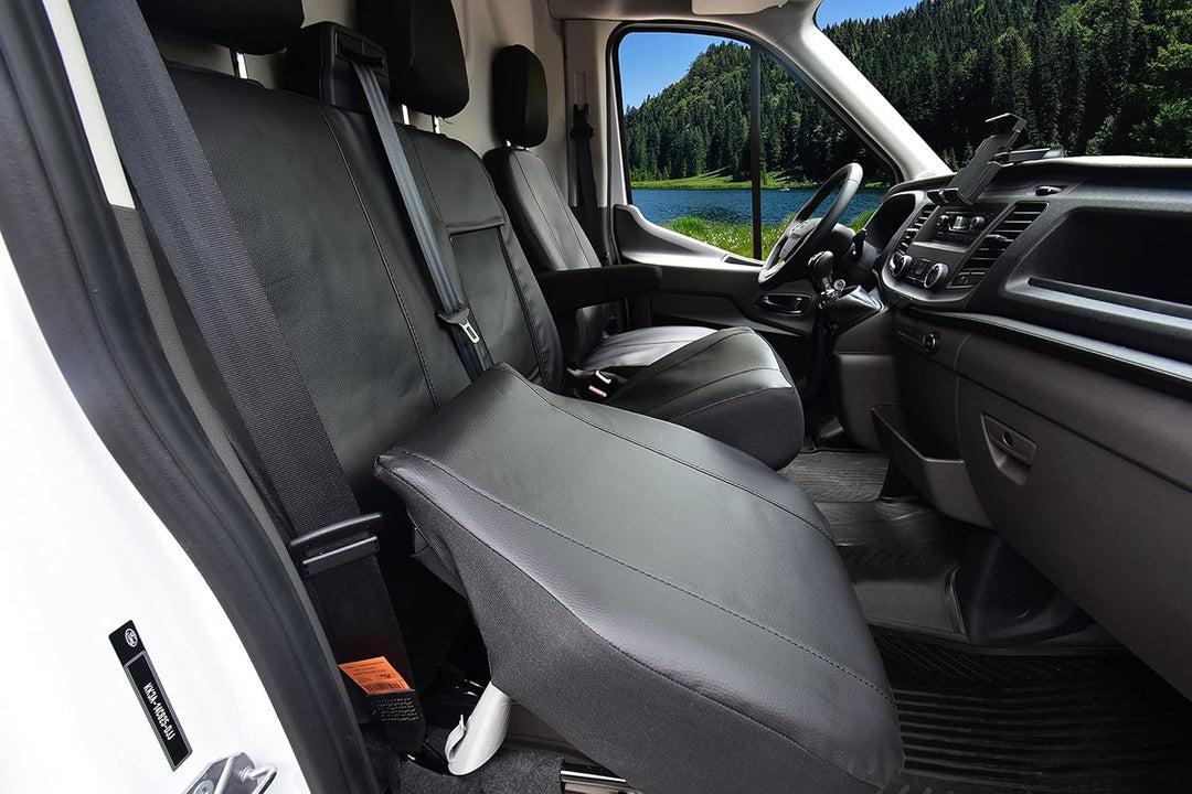 Sitzbezüge passgenau Meister geeignet für Ford Transit ab 2014 /-20 - Kunstleder Schonbezüge MAISTER