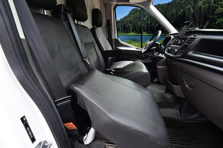 Sitzbezüge passgenau Meister geeignet für Ford Transit ab 2014 /-20 - Kunstleder Schonbezüge MAISTER