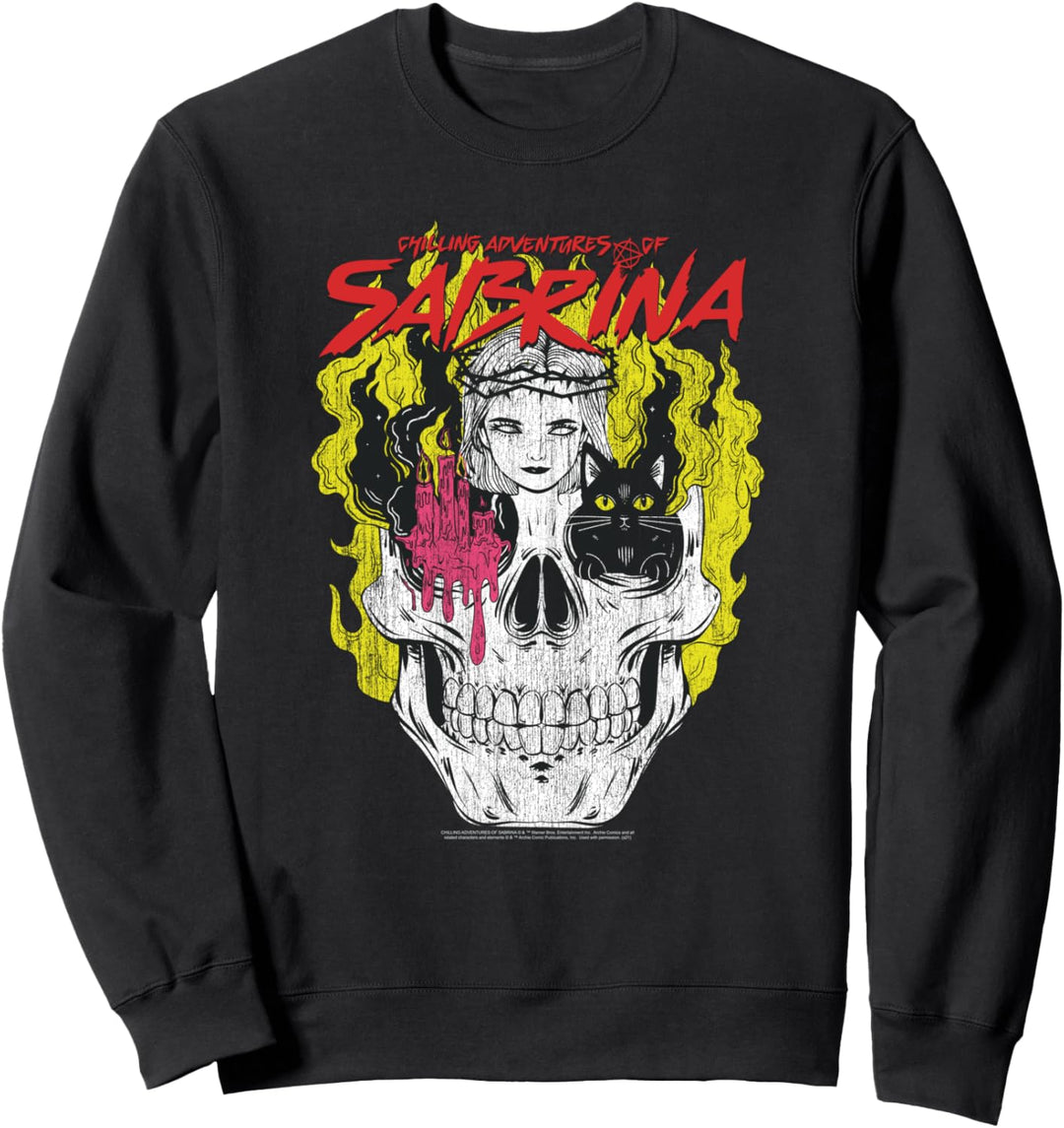 Die erschreckenden Abenteuer von Sabrina Icon Skull Sweatshirt