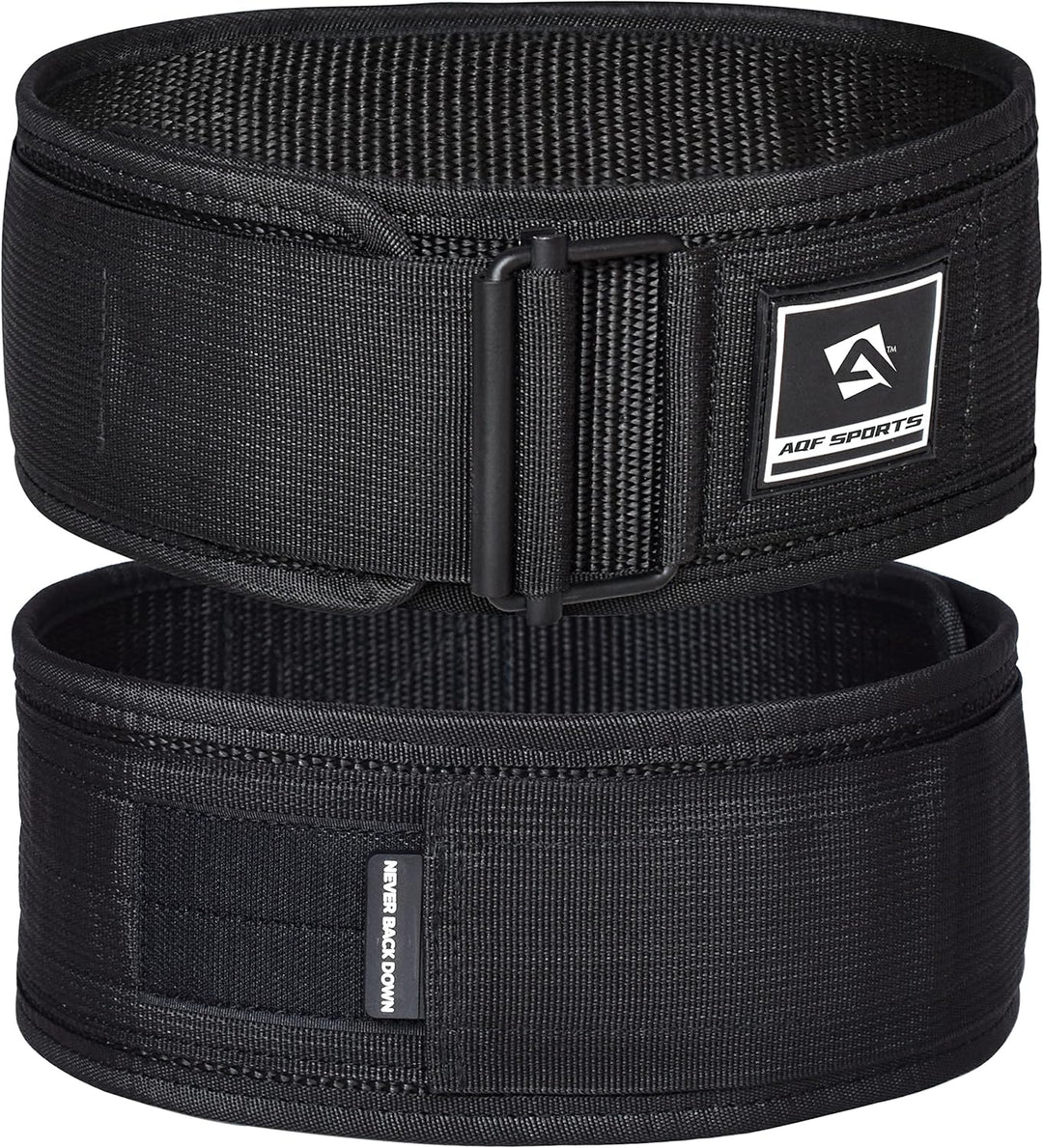 AQF Gewichthebergürtel, 4"/10.2cm Autolock Nylon Gürtel, Functional Training Bodybuilding Fitness Gü