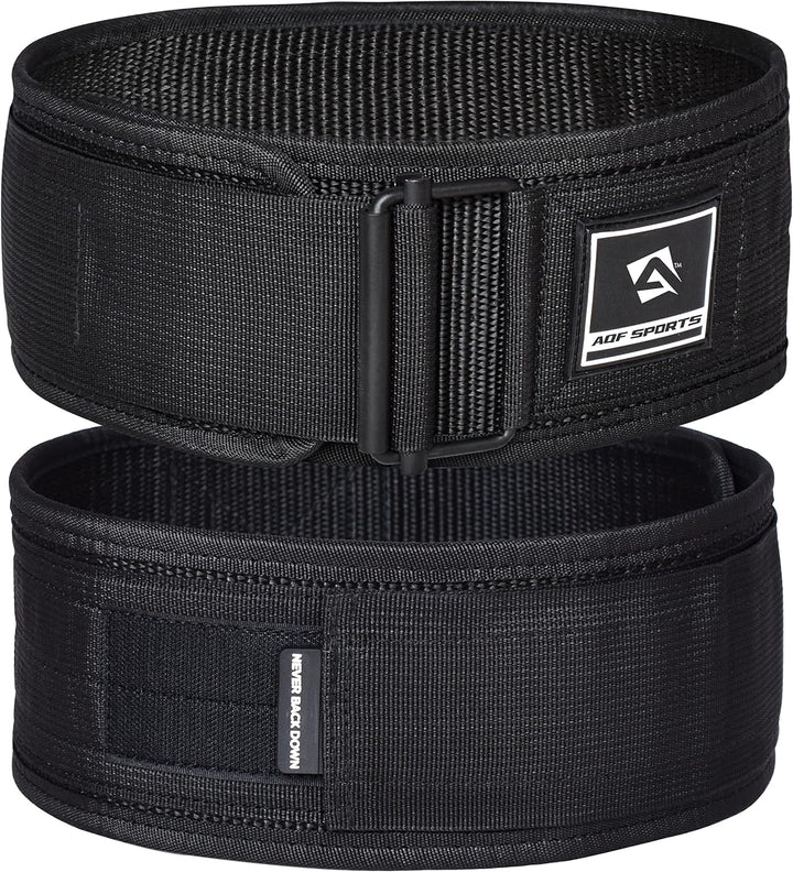 AQF Gewichthebergürtel, 4"/10.2cm Autolock Nylon Gürtel, Functional Training Bodybuilding Fitness Gü