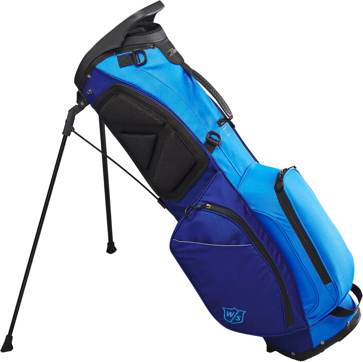 Wilson Unisex-Adult Exo Lite Golf Club Bag NS Dark Blue/ Light Blue, NS Dark Blue/ Light Blue