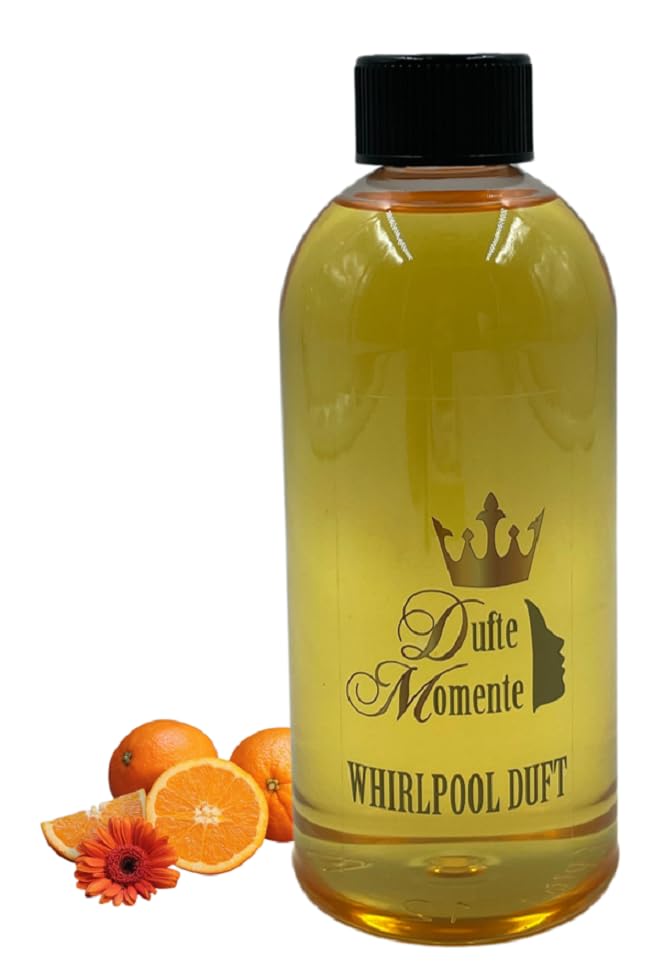Dufte Momente | Whirlpool Duft Orange 500ml | mit naturreinen und natürlichen ätherischen Ölen | kei