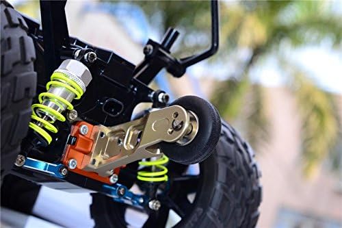 GPM for Tamiya GF01 / WILD Willy 2 Tuning Teile Aluminium Wheelie Bar - 1 Set Silver