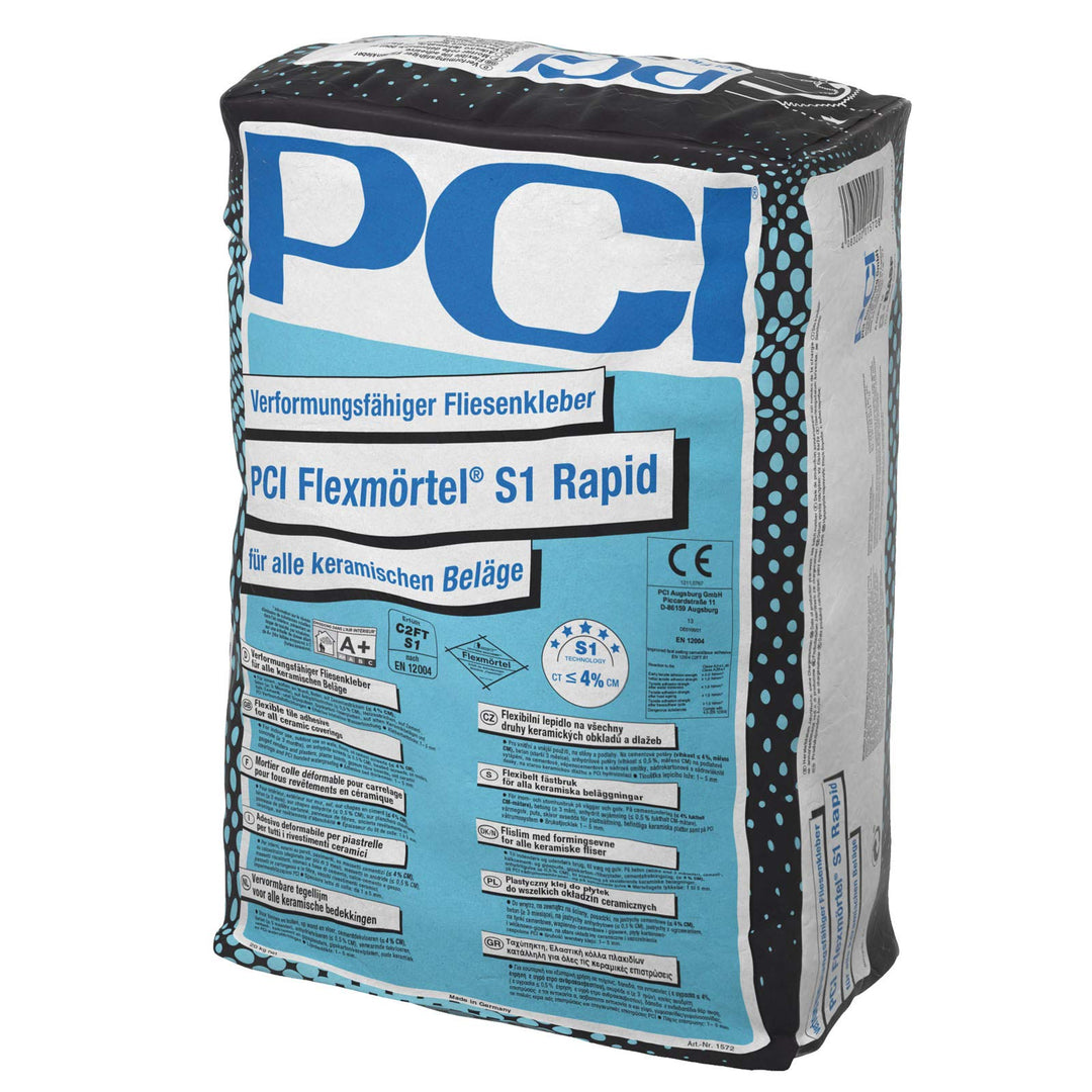 PCI Flexmörtel S1 Rapid 20 kg 20.0 Kilogramm, 20.0 Kilogramm