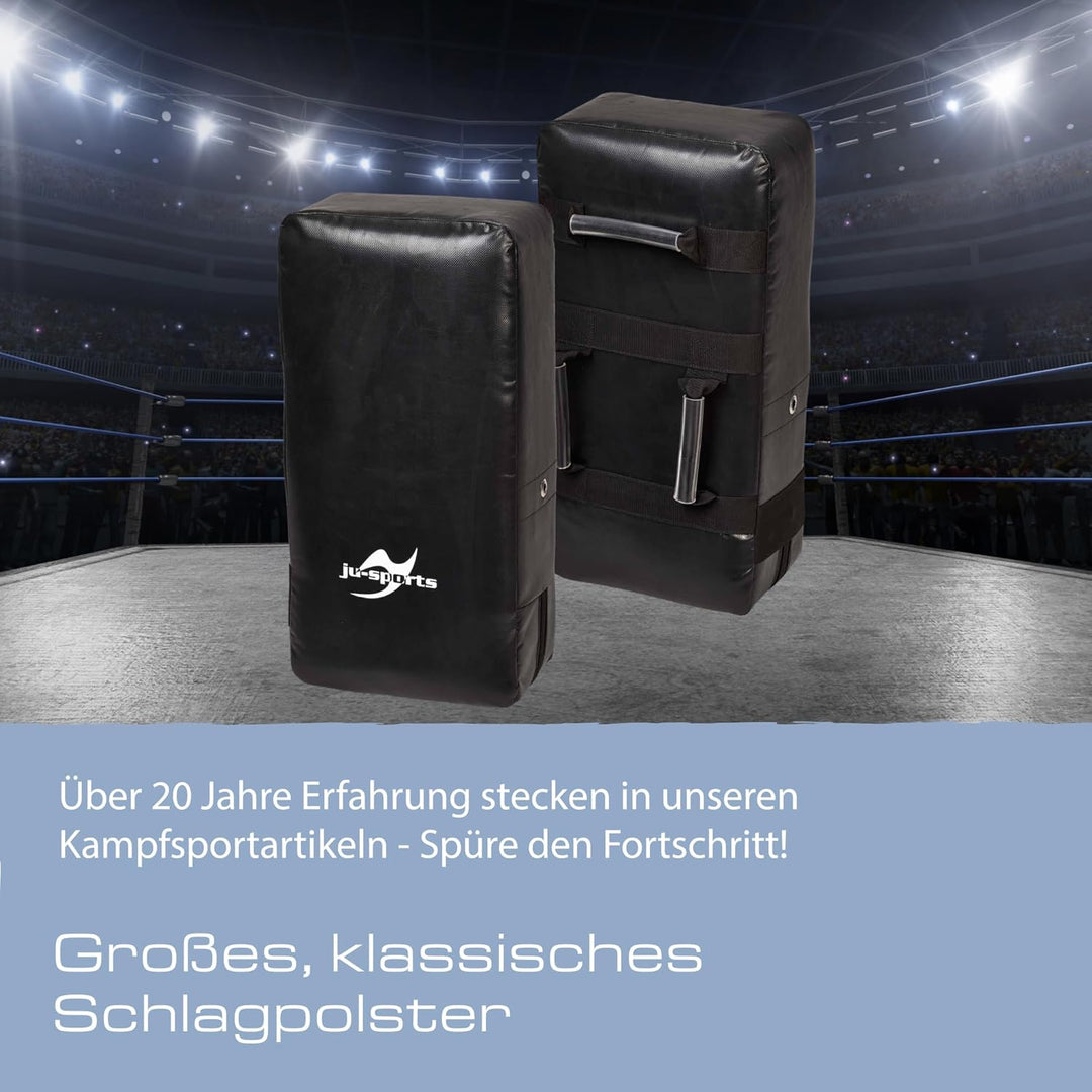 Ju-Sports Schlagpolster Kampfsport Punch gross 1 STK I Grosse Pratze aus Kunstleder I Ideal zum Trai