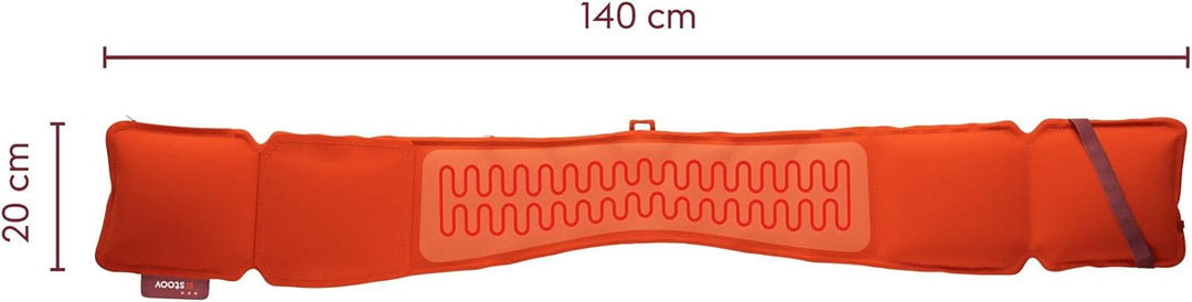 Stoov Kokoon³ - Kabelloser Wärmeschal - Signature Orange