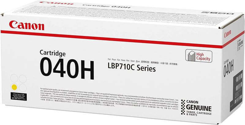 Canon 0455C001 Gelb Original Toner Pack Of 1 Gelb High Yield, Gelb High Yield