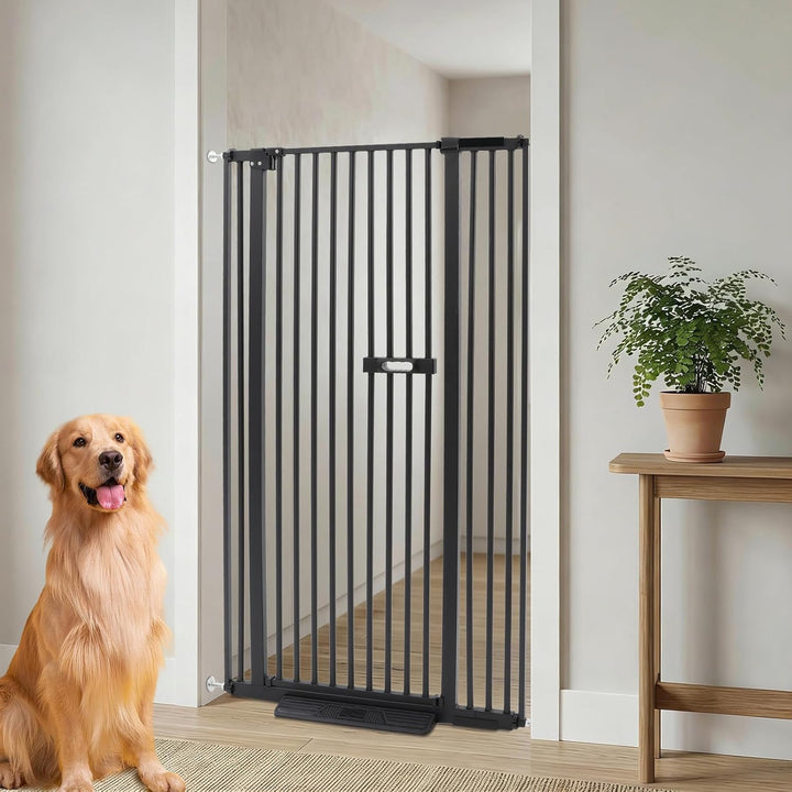 Türsicherheitsgitter kein Bohren erforderlich verstellbar breites Haustiergitter (86–95 cm) für Hund