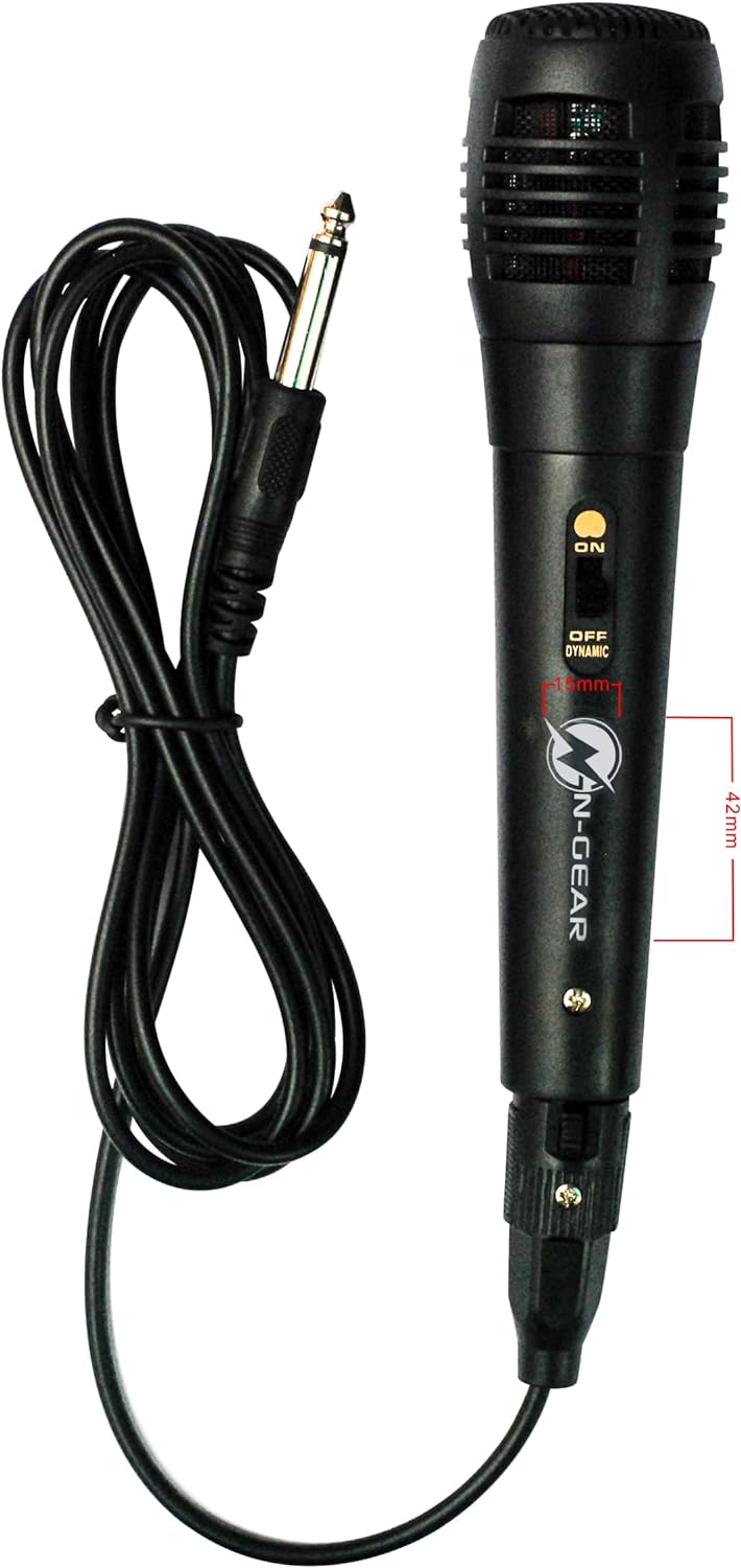 N-Gear The Flash Banger 777 Musikbox - Tragbarer Bluetooth Box mit RGB Lichteffekten und 8" Bass Lau