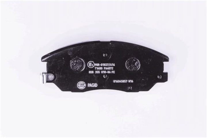 HELLA PAGID 8DB 355 010-861 Bremsbelagsatz - T1400 - Dicke/Stärke: 16.5mm - Bremssystem: Mando - mit