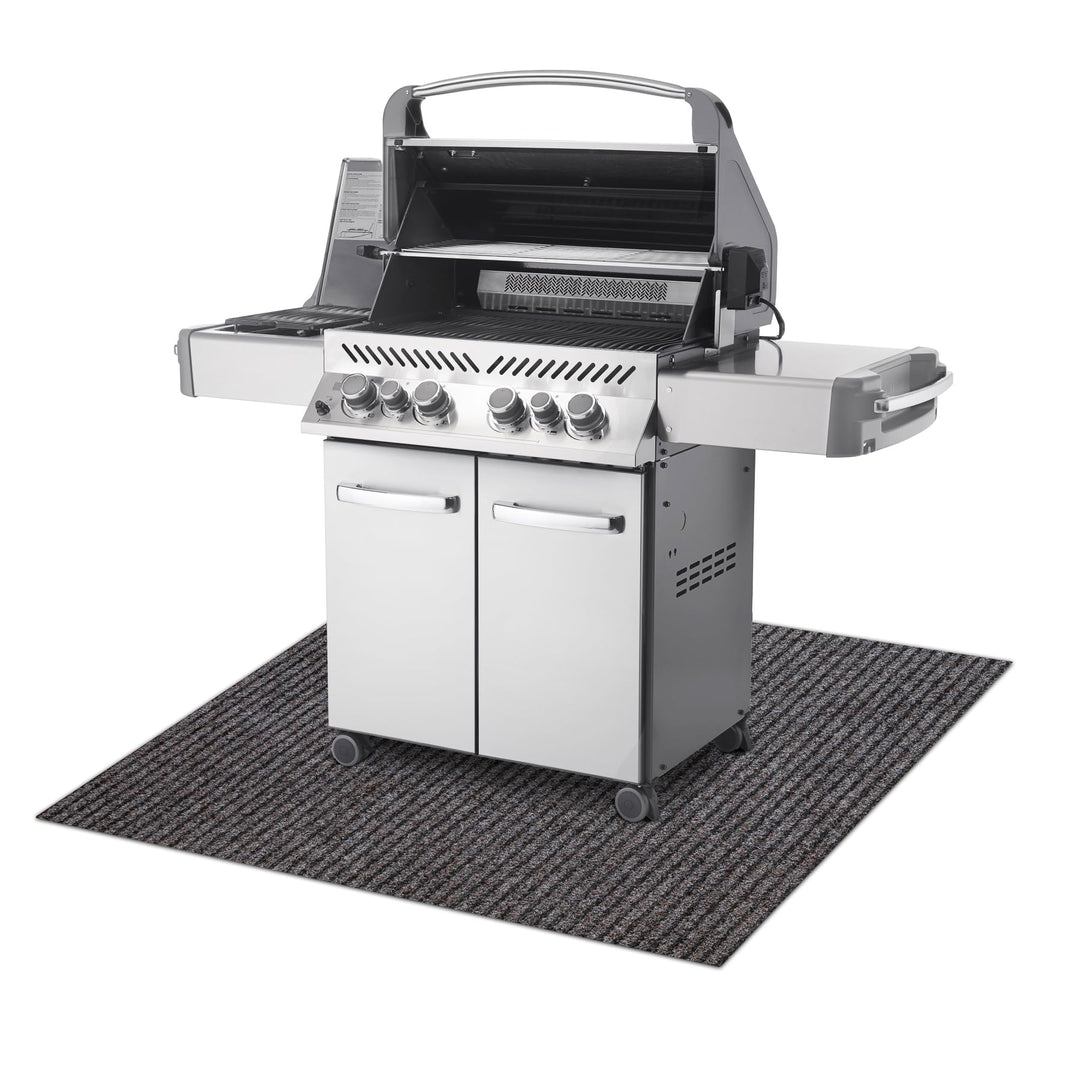 Grillschutzmatte GIN für die Terrasse draussen hellbraun 100x180 cm Gin Hellbraun 100x180 cm, Gin He