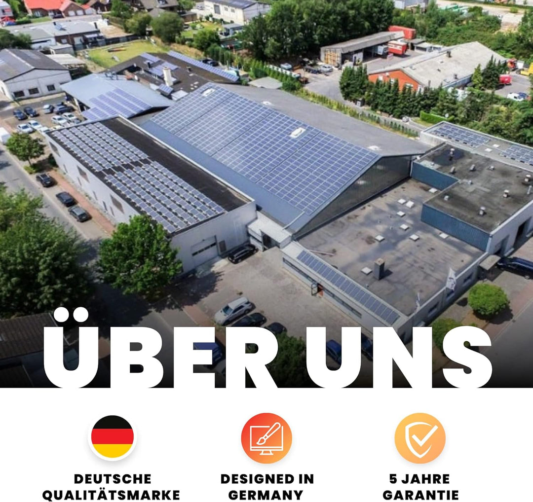 BR Bringer Infrarotheizung Standgerät - 1200 Watt - Energiesparend - Mobile Elektroheizung mit Stand