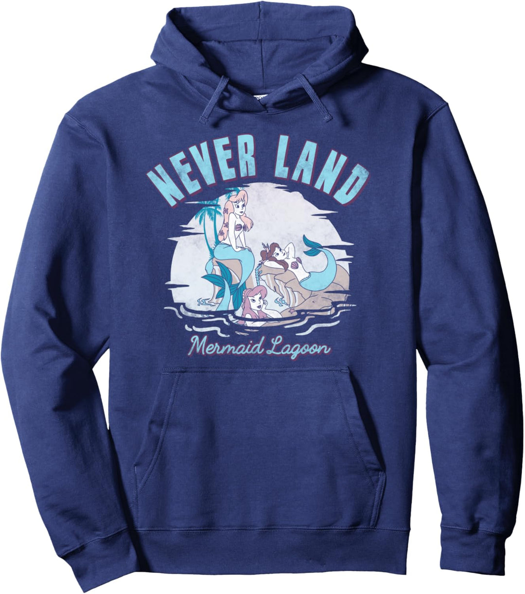 Disney Peter Pan Never Land Mermaid Lagoon Pullover Hoodie