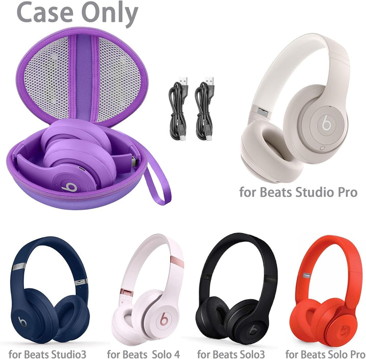 co2CREA Hart Reise Schutz Hülle Etui Tasche für Beats by Dr. DRE Studio Pro Studio3 Solo4 Solo3 Solo