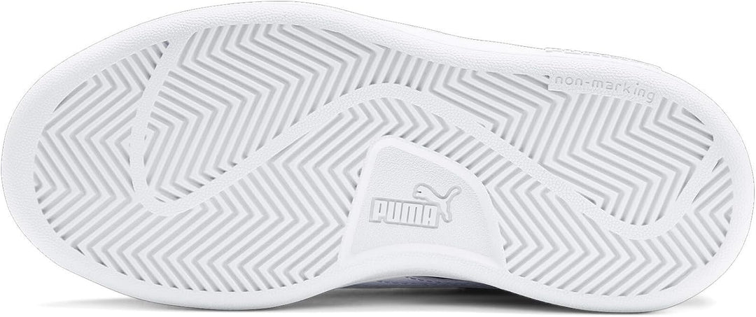 Puma Smash CV V Unisex-Kinder Sneakers 33 EU Peacoat Puma White, 33 EU Peacoat Puma White