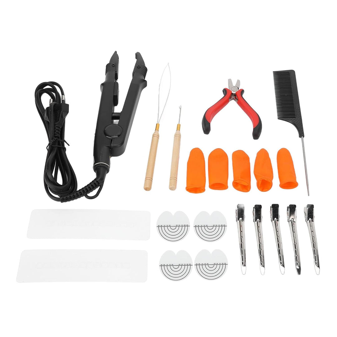 Professionelles Haarverlängerungseisen, Haarverlängerungseisen-Kit Verbindungsstab für Haarverlänger