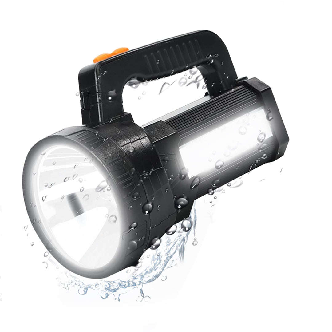 ERAY LED Taschenlampe 11000 lm, Handscheinwerfer LED Akku Wiederaufladbar 9600mAh Power Bank, IPX4 W