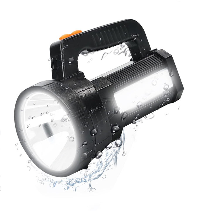 ERAY LED Taschenlampe 11000 lm, Handscheinwerfer LED Akku Wiederaufladbar 9600mAh Power Bank, IPX4 W