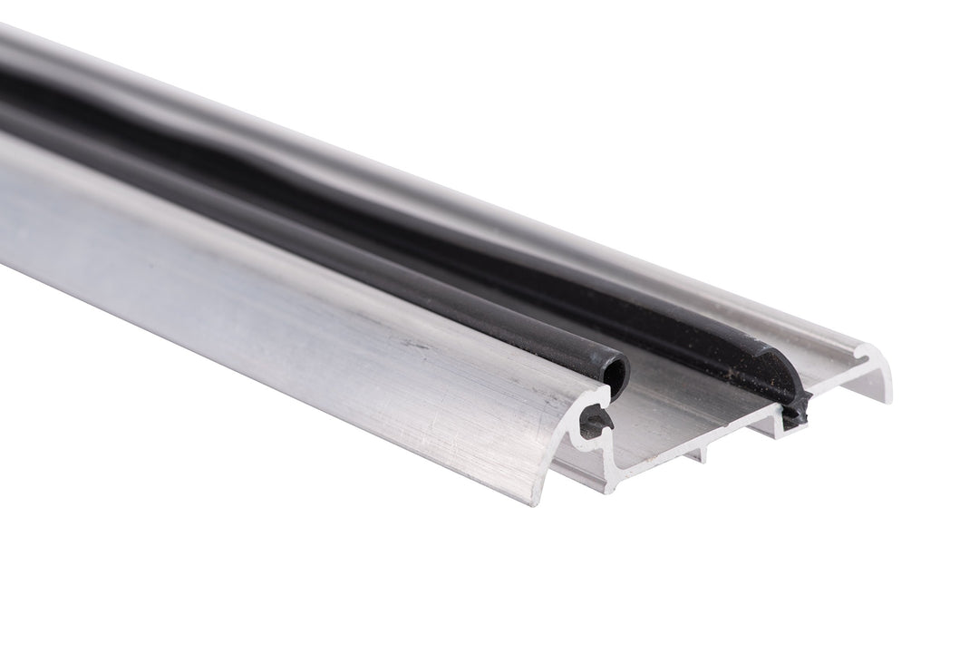 Stormguard 04sr0021000 a Slimline Tür Schwelle Aluminium 1 m – (1) 1 m Aluminium, 1 m Aluminium