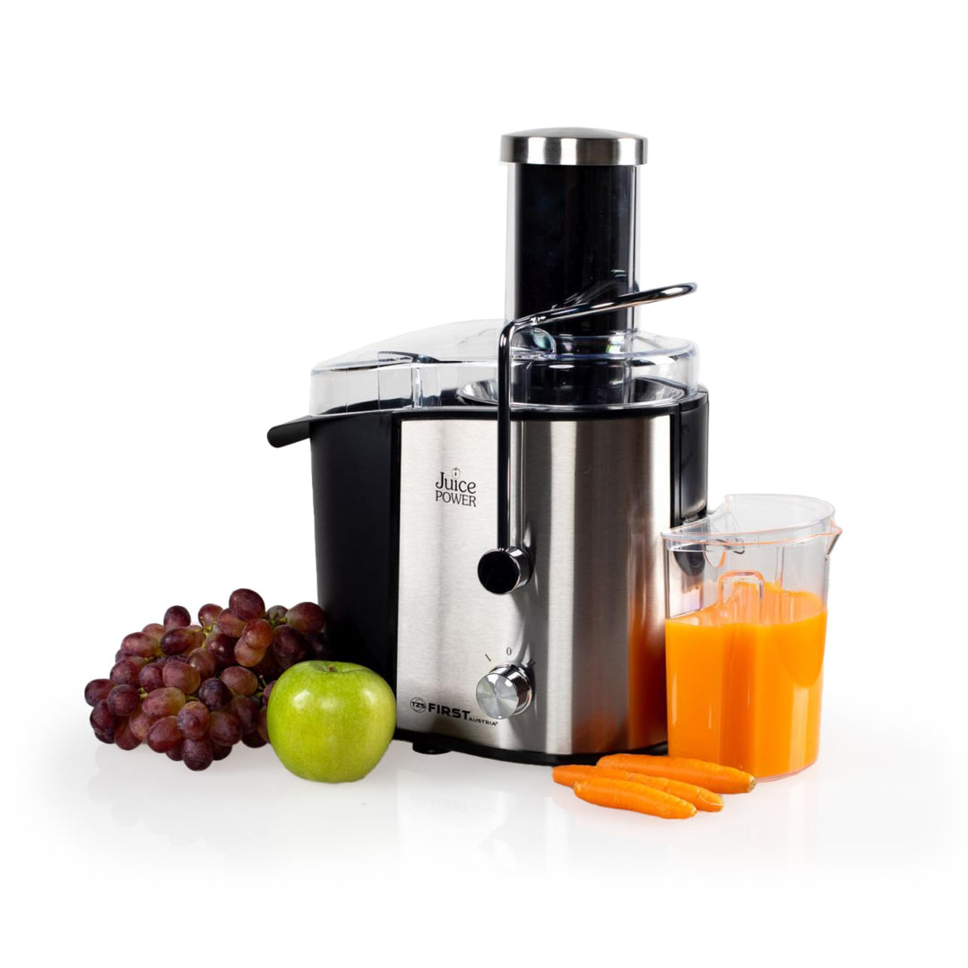 TZS First Austria Gemüse & Obst Entsafter, elektrische Saftpresse, mit 2 Geschwindigkeitsstufen & Dr